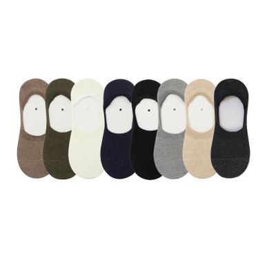 China Anti-Slip Custom Design Secret Socks For Men's Personalized Invisible Plush Zhuji Mens Height Increaser No Show Shows Anti Slip Cafe Slogan for sale