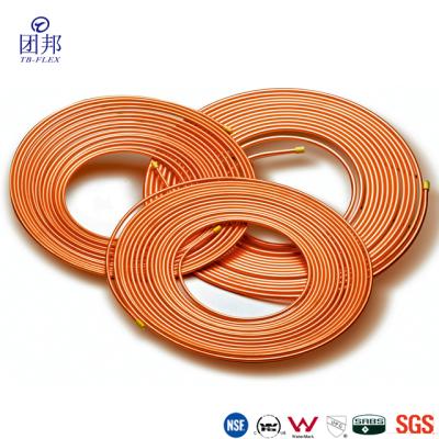 China Air Condition Or Fridge Pancake Coil Refrigeration Coil Copper Tube AC ​​Copper Pipe for sale