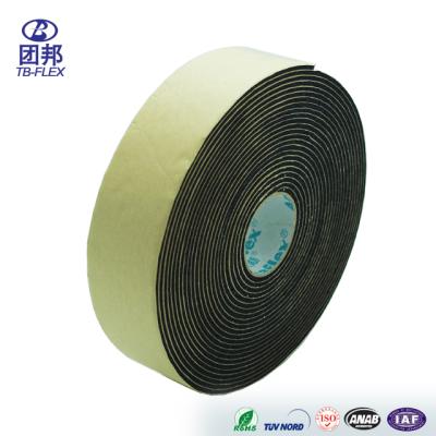 China Waterproof Strong Protective Foam Air Conditioning Insulation Rubber Strip 50x3mm for sale