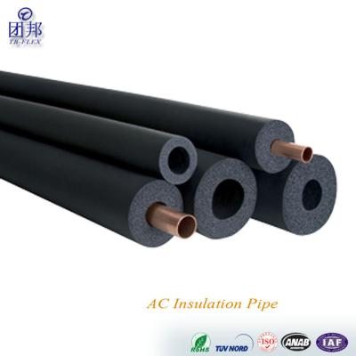 China China Manufacture Rubber Refrigeration Foam Pipe Insulation 89x25 for sale