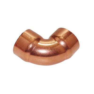 China Connect Red Copper Tube Fittings 1-5/8 Inner Diameter 45 Degree Copper Tube Fittings Elbow for sale