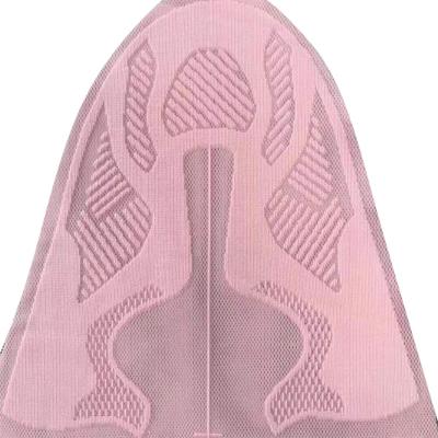 China Customized Lightweight Size Fashion Pattern Spandex Jacquard Mesh Fabric Shoe Upper Materials for sale