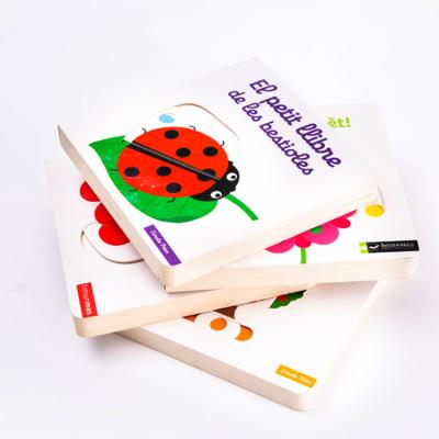 China paper & Hot Amazon Selling Panel Cardboard Butterfly Card Binding Book Printing Custom Books For Children for sale