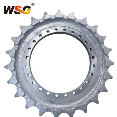 China Machinery Repair Shops Kobelco Excavator SK210 Undercarriage Parts Track Chain Link Sprocket for sale