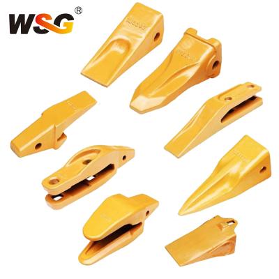 China Excavator Bulldozer Attachment PC80 Wheel Loader Ripper Bucket Tooth 13T Excavator Rock Bucket Teeth With Pins 40S 4T4704 61N631310 61Q631320 61QA31310 for sale