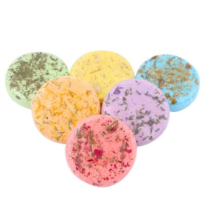 China Boby's OEM Wholesale Private Label Essential Oil Custom Bath Bombs 45g Handmade Aromatherapy Hiss Shower Steamers for sale