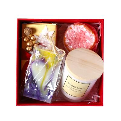 China Barber Shop Christmas Birthday Wedding Gift Spa Aromatherapy Candle Scented Candle Gift Set Promotion for sale