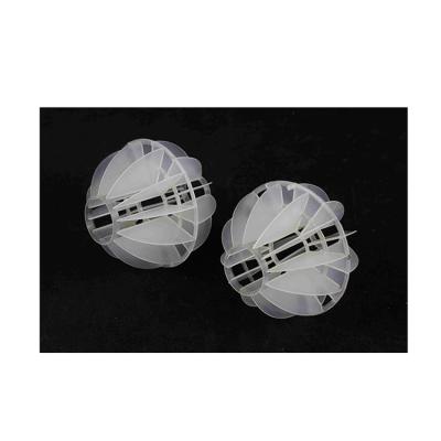 China Plastics Sole Biofilm Custom Corrosion Resistant Floating Ball Fillers For Water Treatment for sale