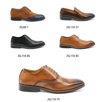 China Cheap wholesale light weight men dress leather shoes business men shoes design shoes for gentleman for sale