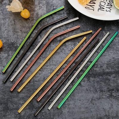 China Sustainable green environmental protection, can be used many times metal eco-friendly straw for sale