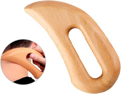 China Wood Body Gua Sha Board Tools Elite Anti Wood Therapy Roller Massager Back Body Massager Tool Other Massager Products for sale