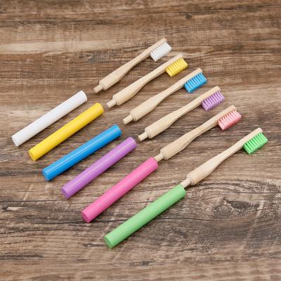 China Disposable Eco-Friendly Biodegradable Extra Soft Bamboo Toothbrush Custom Logo for Bamboo Toothbrush with Replaceable Head for sale