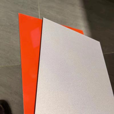 China 4MM PVDF zusammengesetzte Aluminiumplatte für Zwischenwand 0.25mm*0.25mm zu verkaufen