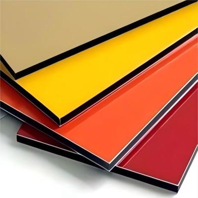 China High Gloss Aluminum Composite Panel Adding an Extra Layer of Protection and Aesthetics with Film Lamination for sale