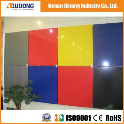 China Advertising Fascia 1250mm 1500mm PVDF Aluminum Composite Panel for sale