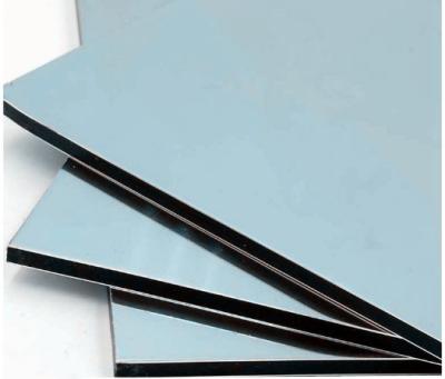 China SGS Mirror Aluminum Composite Panel for sale