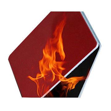 China Internal Walls AA1100 PE Core Fireproof Aluminum Composite Panel for sale