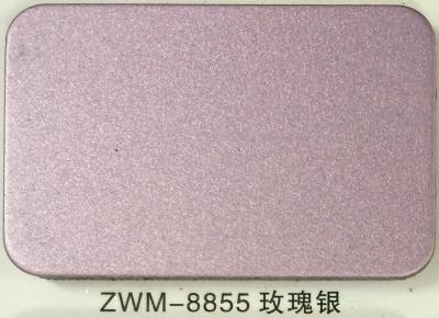 China Chemische Oppoetsende Rose Silver 1220*2440mm Stevig Aluminiumblad Te koop