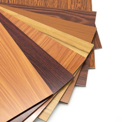 China Wooden Maple PVDF Aluminum Composite Panel For Building Decoration Indoor Outdoor for sale