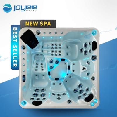 China JOYEE Outdoor 5 Person Jacuzzi Function Whirlpool Hot Tub Balboa Hot Tub Modern Hot Selling Modern Hot Tub for sale