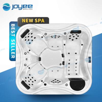 China JOYEE Computer Control Garden Hot Tub 5 Backyard Hot Tub Outdoor Portable Luxury Spas Large 6 8 Person Bathtub With Jacuzzi Function for sale