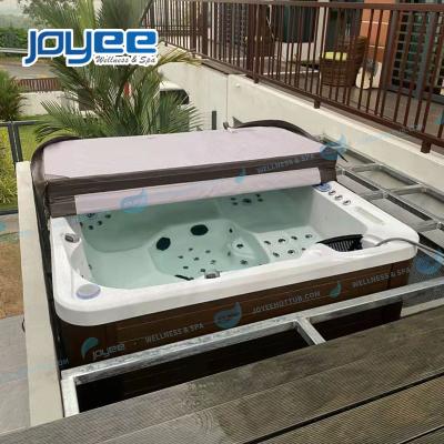 China Balboa control system with jacuzzi JOYEE balcony in ground whirlpool winter outdoor water massage 6 seats hydro balboa spa tub for sale