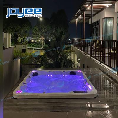 China Balboa Control System With European Style 6 Person 6 Seats Jacuzzi Hot Tubs Supplier JOYEE China Garden Spas Freestanding Whirlpool Tub for sale