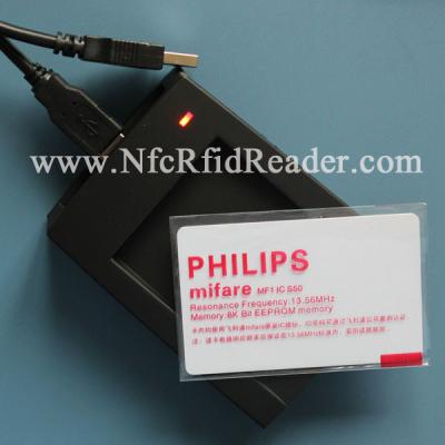 China Ntag203/Ntag213/Ntag216 ISO portátil 14443 do leitor de NFC RFID à venda