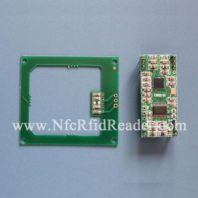 China TypeA Mifare UART HF RFID Reader Module 13.56 MHz for NFC Mobile Tag for sale