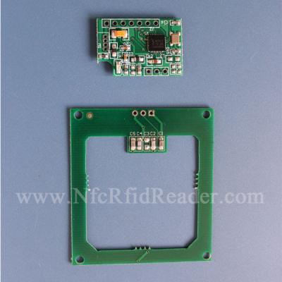 China Mifare FM1108 NFC High Frequency RFID Reader Module UART / IIC Interface for sale