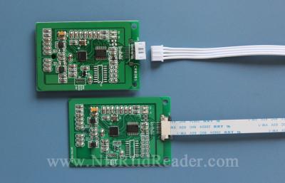 China Mifare 1k / 4k Ultralight 13.56 Mhz RFID Reader Module UART / RS232 CR0381 for sale