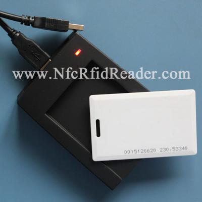 Chine Clavier d'émulation du lecteur EM4200 TK4100 4100D USB du bureau 125K LF RFID à vendre