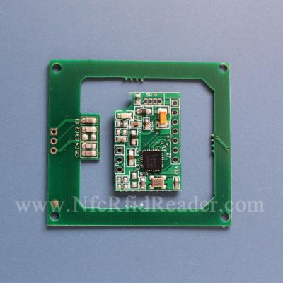 China Van de de kaartlezer van Toegangsbeheermifare 1K Module 13.56 Mhz COMS UART/IIC Interface Te koop