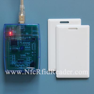 China 125Khz ATA5577 EM4305 EM4200 RFID Card Reader USB virtual RS232 CR202U for sale