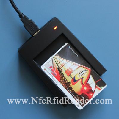 China USB / RS232 Port 13.56 Mhz RFID Reader , ISO15693 RFID Proximity Reader for sale