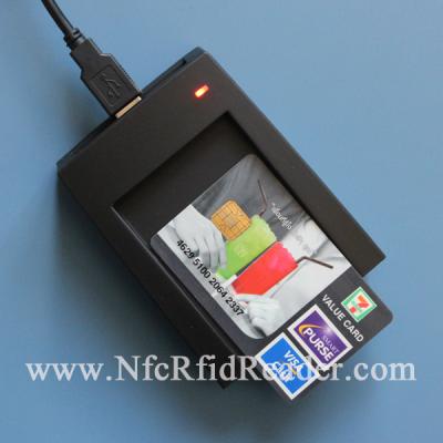 中国 HF Mifare 携帯用 RFID の読者の作家 USB タイプ 13.56 Mhz の模範化のキーボード 販売のため