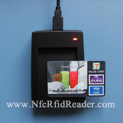 China Desktop Mifare TYPE A USB 13.56Mhz RFID Reader With Free SDK for sale