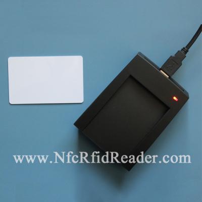 China USB Virtual RS232 Contactless Smart Reader Writer 13.56 MHz for sale