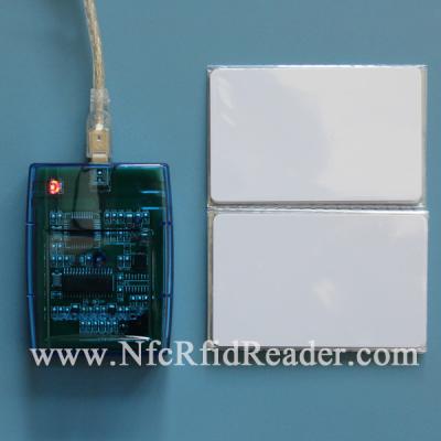 China HF 13.56 Mhz  ISO 15693 Contactless Smart Card Reader USB CR608FU for sale