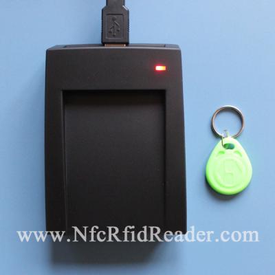 Chine Lecteur de Ti2k SRF55V01P ISO15693 USB RFID, lecteur de cartes sans contact sans fil à vendre