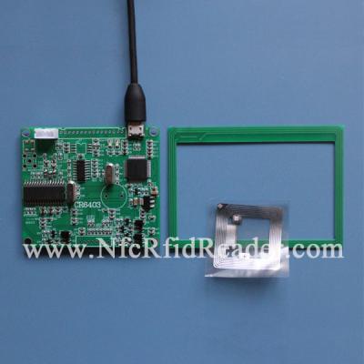 China MIFARE Plus TYPE A Access Control RFID Reader Module With Two SAM Solts for sale