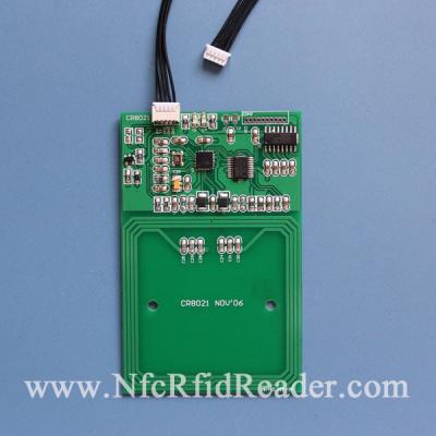 China RS232 High Frequency 13.56 Mhz RFID Reader Module Long Range 10cm for sale