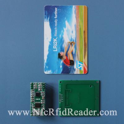 China Smart 13.56 Mhz RFID Reader Module , ISO15693 RFID Reader Writer Module for sale