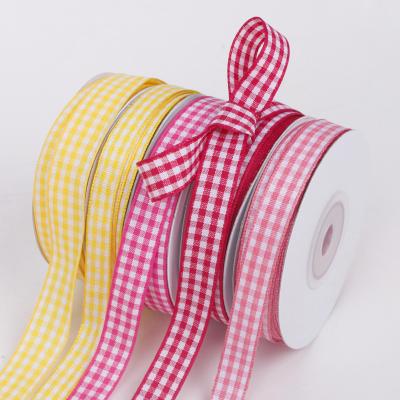 China LaRibbons Picnic Sustainable Craft Ribbon Red Ribbons For Hair Accessories Craft for sale