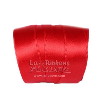 China Sustainable Wholesale Red Satin Ribbon for sale