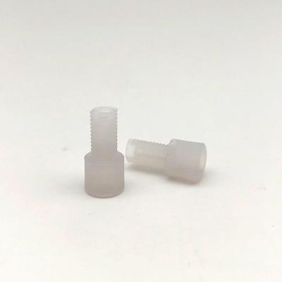 China Customer request PTFE cusstomized hollow screw injection molding manufacturer for sale