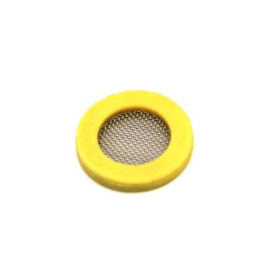 China High strength color injection molding insert metal mesh pom ABS plastic gasket for sale