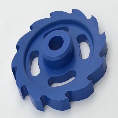 China PEEK High Performance Parts Plastic Gears PEEK Impeller Vanes for sale