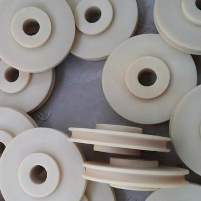 China Heat& wear resistance nylon pulley wear resistant plastic wheels for sale