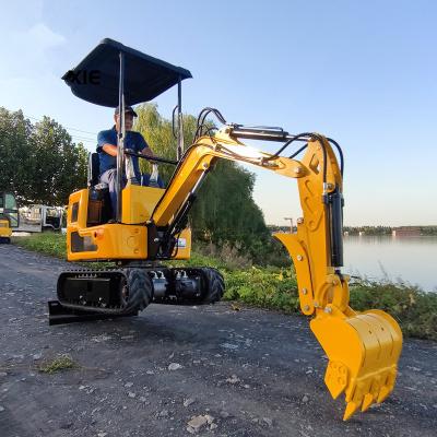 China Building material stores price cheap chinese mini excavator bagger crawler excavator 1.5ton for sale for sale